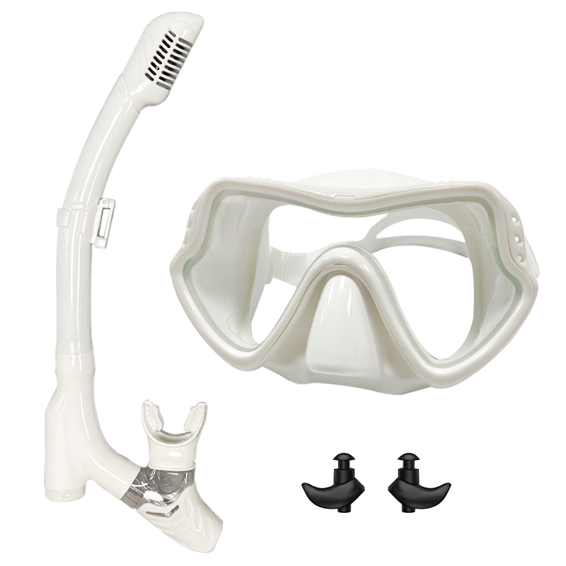 Snorkel Set - QYQ Diving Mask Professional Snorkel Diving