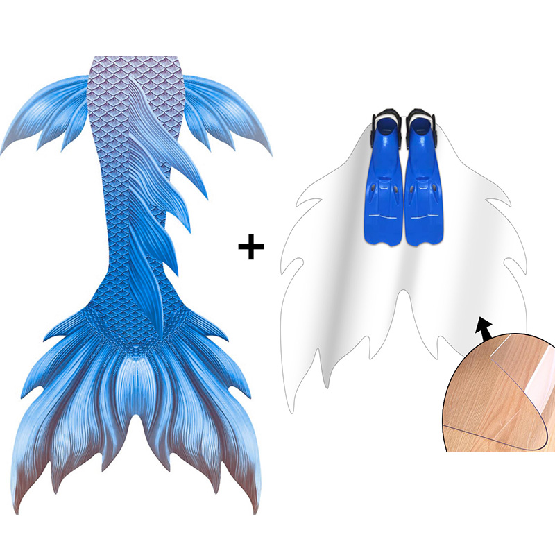 New Design Blue Colour SKins T - огляд і ціна Swim Fins