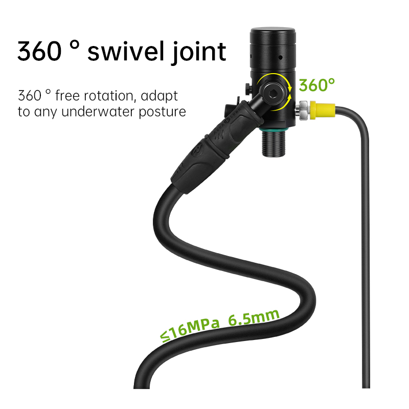 DIDEEP 4L Mini Scuba Diving Ta - огляд і ціна Snorkel Set