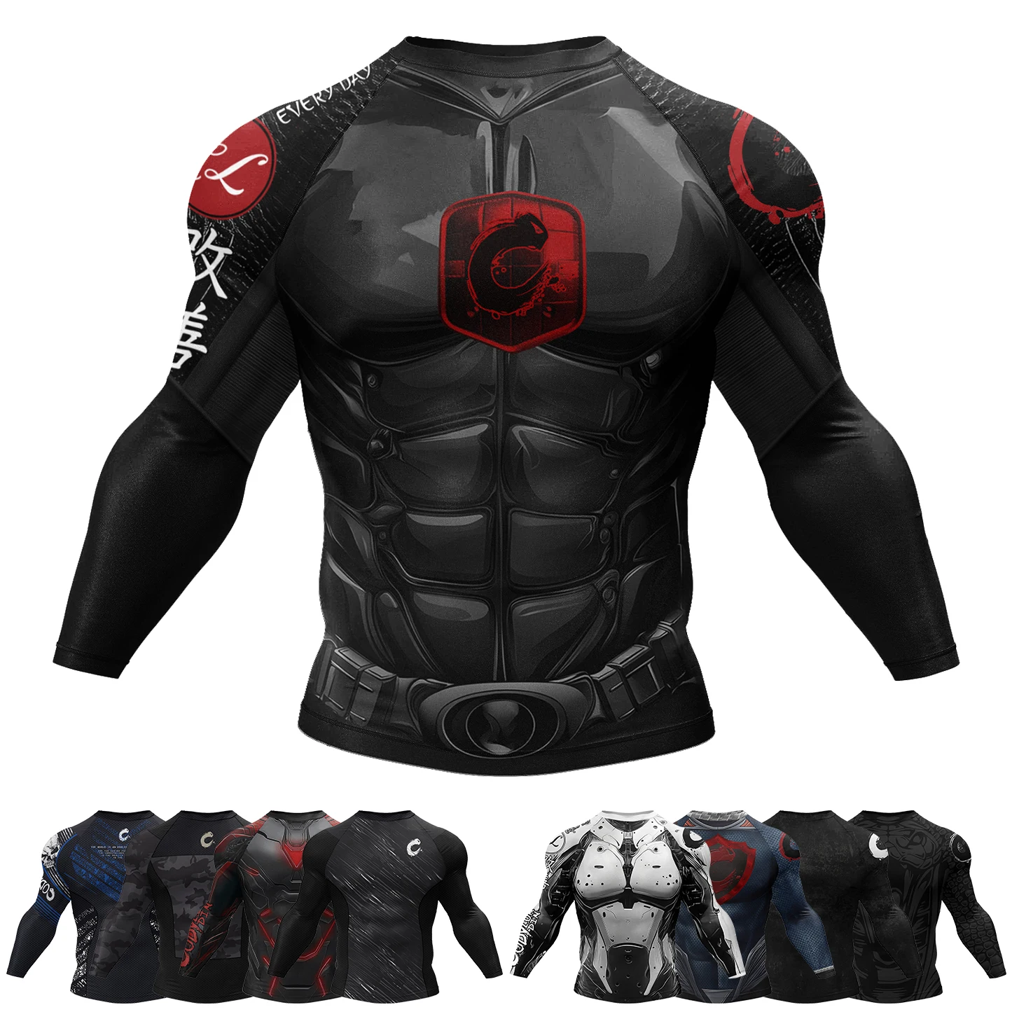Men Cody Lundin MMA T-shirt 3D - огляд і ціна Rash Guard