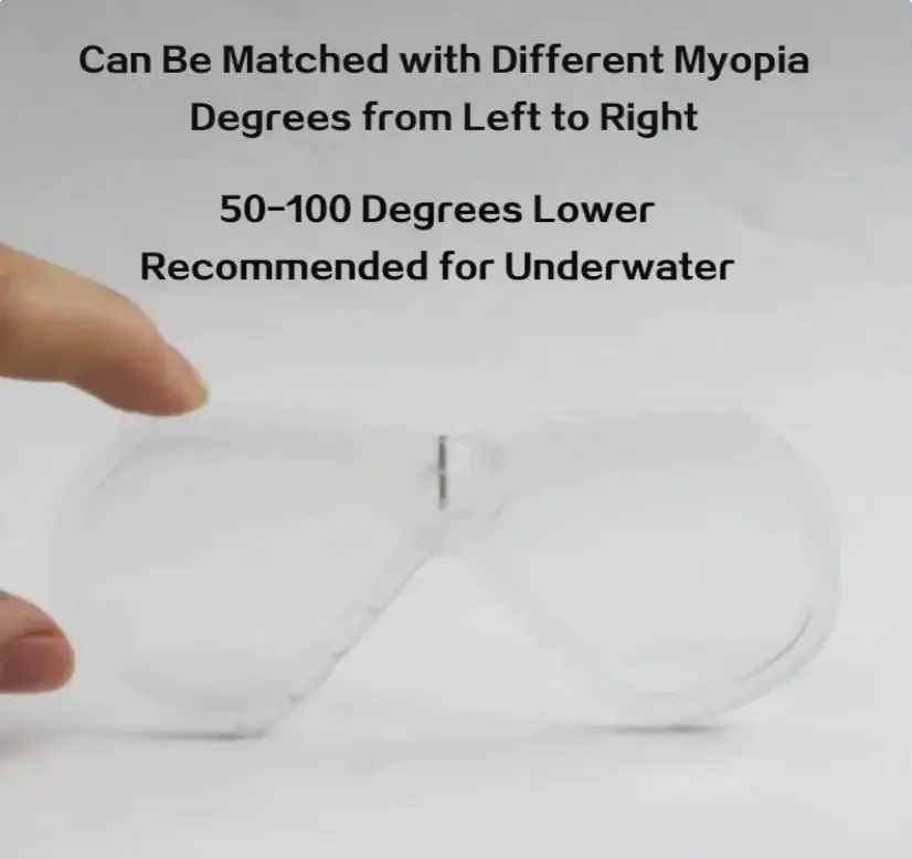 Myopia Lenses Snorkeling All-d - огляд і ціна Goggles Swim