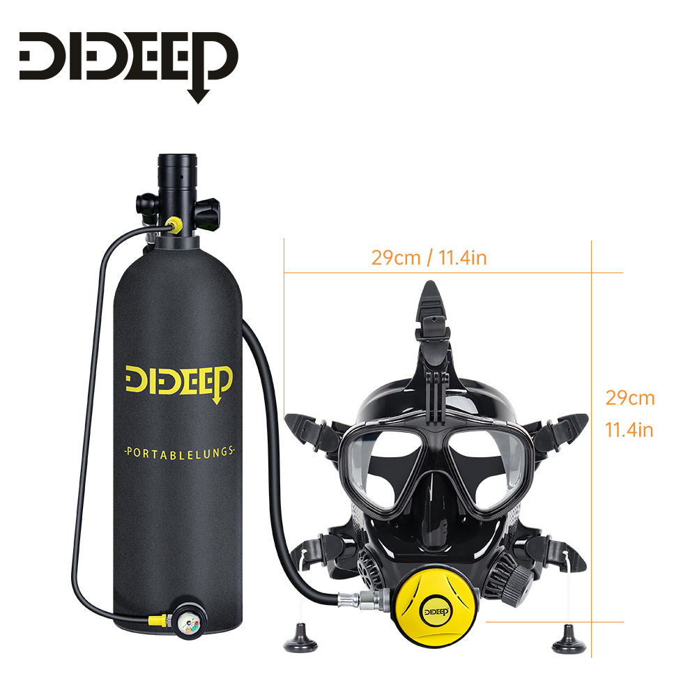 DIDEEP CE DOT  1L Underwater 1 - огляд і ціна Diving Mask