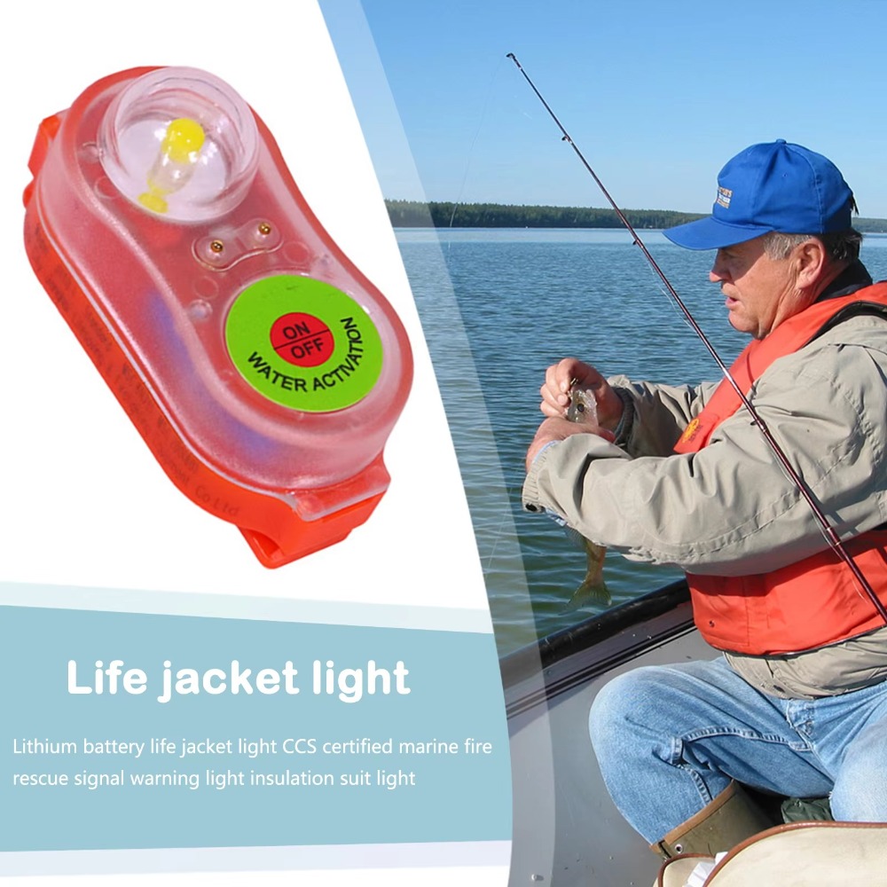 1/2pcs New Waterproof LED Life - огляд і ціна Life Jacket