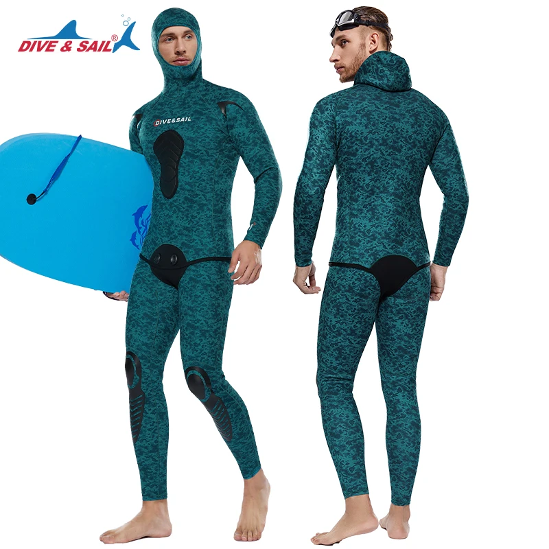 5mm Neoprene Two-Piece Open Ce - огляд і ціна Wetsuit Men