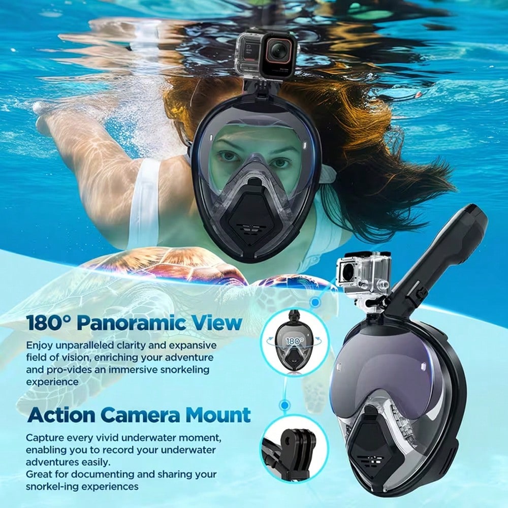 Devilfish Full Face Snorkel Ma - огляд і ціна Snorkel Set
