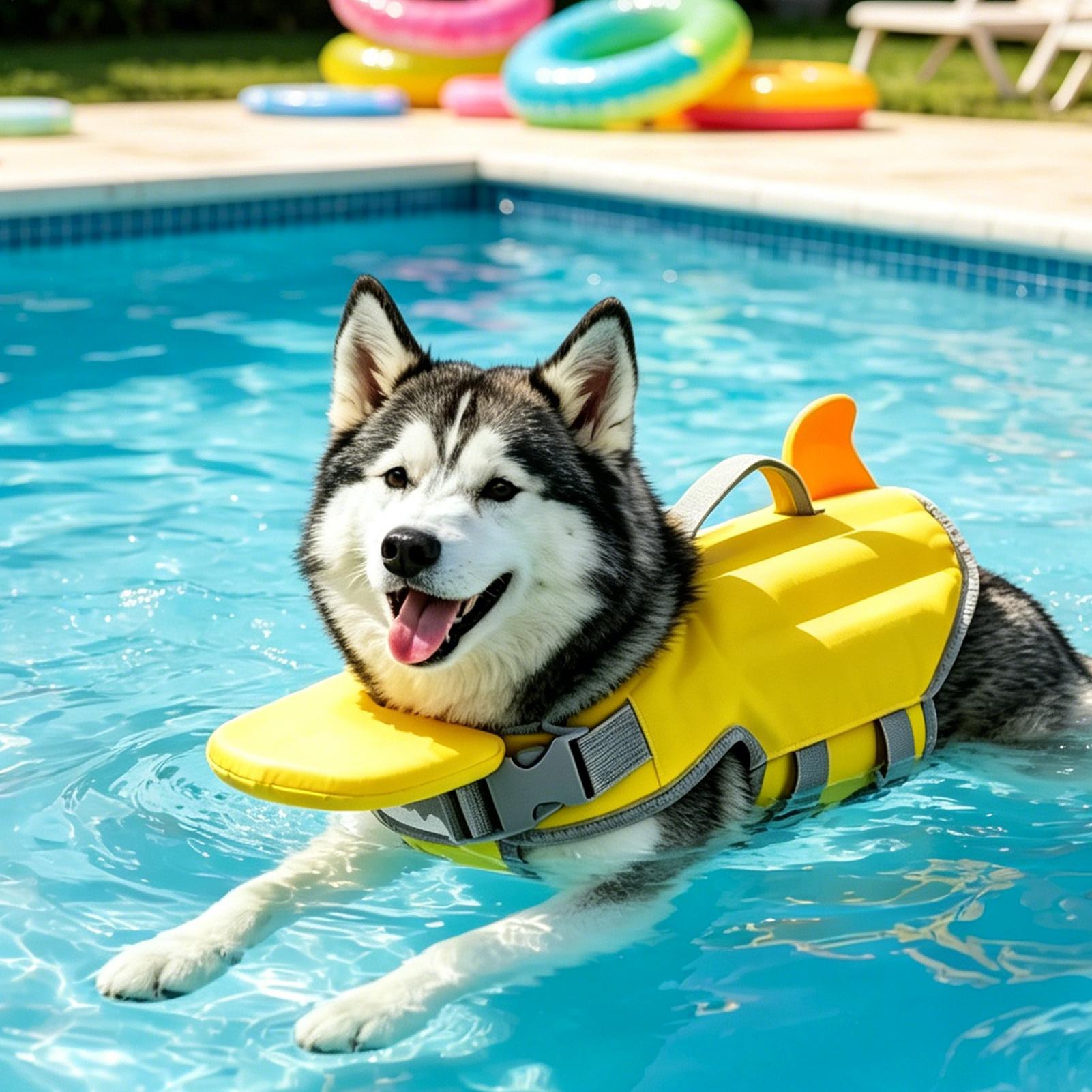 Dog Life Jacket Portable Summe - огляд і ціна Life Jacket