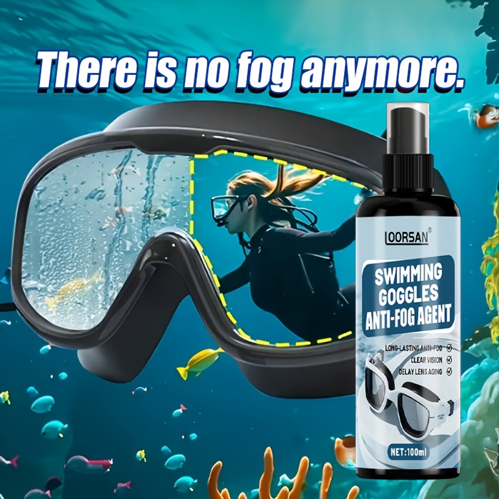 LOORSAN 100ML Goggles Anti-Fog - огляд і ціна Goggles Swim