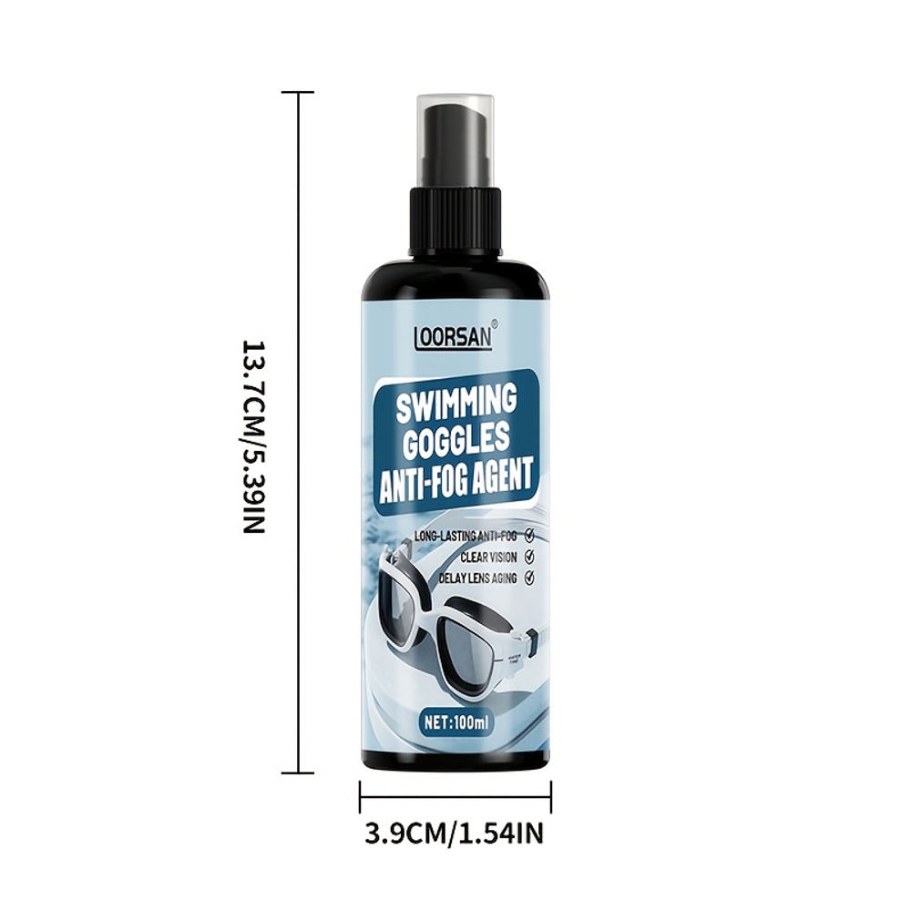 LOORSAN 100ML Goggles Anti-Fog - огляд і ціна Goggles Swim